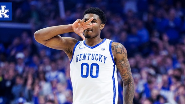 Kentucky's Otega Oweh vs. Purdue inside Rupp Arena (Photo via UK Athletics)